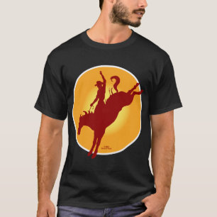 Rodeosoluppgångskjorta F/B T Shirt