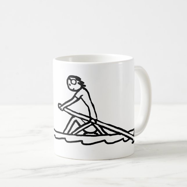 Roder Stickman Kaffemugg (Framsida höger)