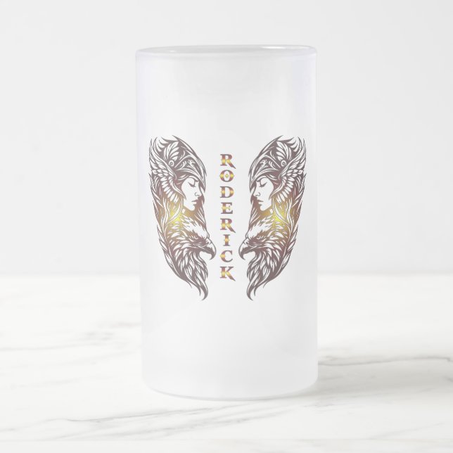 Roderick Ölbricka Frostat Ölglas (Center)