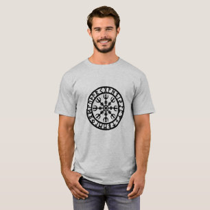 Rodern av Awe - Viking symbol för skydd Tee