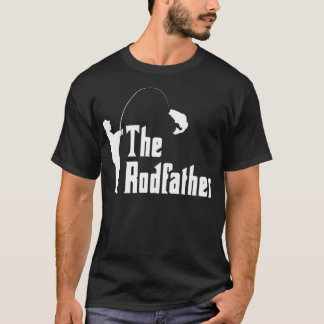 RodFather Funny Fishing Gift T Shirt