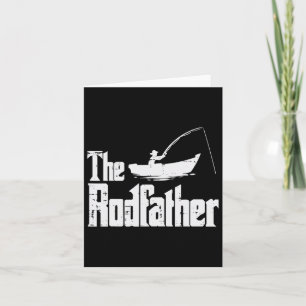 Rodfather Roligt Fishing Fars dag Movie Pun Da Kort