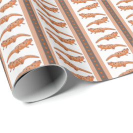 Rödfläckig vattensalamander presentpapper