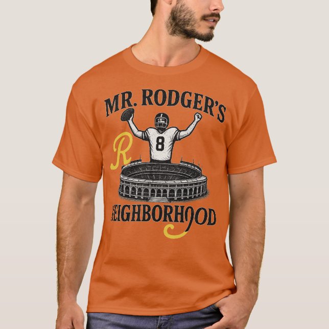 Rodgers grannskap t shirt (Framsida)