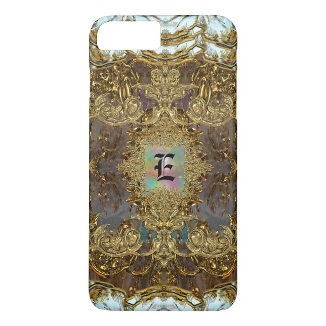 Rodgette Moore Elegant Monogram 7 Plus Case-Mate iPhone Skal (Baksida)