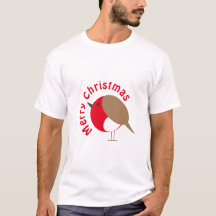 Rödhake jul t-shirt