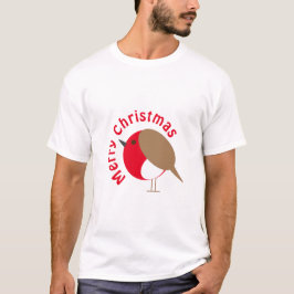 Rödhake jul t-shirt