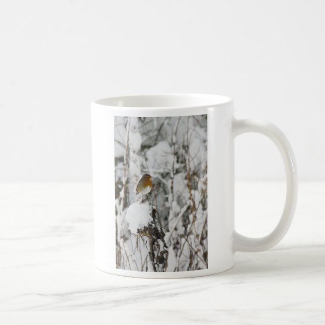 Rödhake Kaffemugg (Höger)