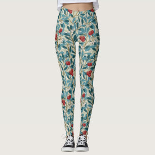 Rödhällsbuske, William Morris Leggings