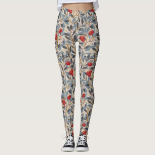 Rödhällsbuske, William Morris Leggings