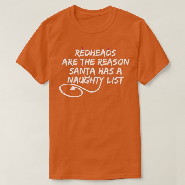 RÖDHÅRIG 13 T SHIRT (Design framsida)
