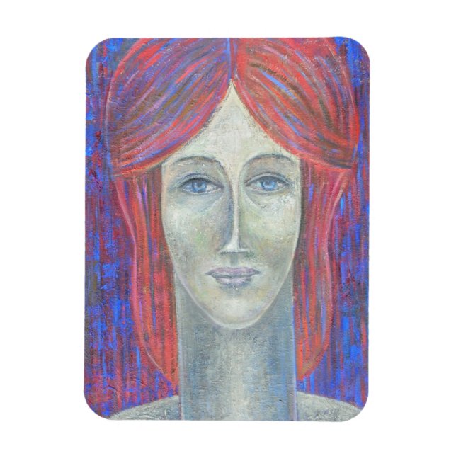 Rödhårig 2012 magnet (Vertikal)