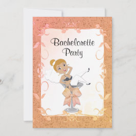 Rödhårig Bachelorette-partiets inbjudan