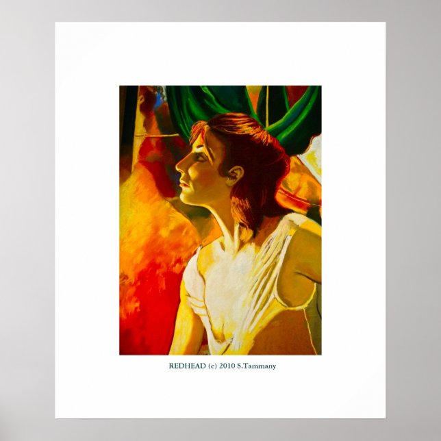 RÖDHÅRIG c) 2010 S.Tammany Poster (Framsidan)