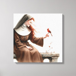 Rödhårig Canvastryck