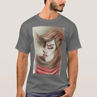 Rödhårig flicka 22 t shirt
