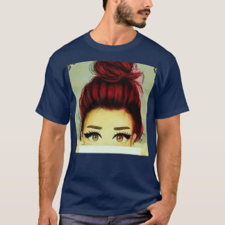 Rödhårig Girl 16 T Shirt