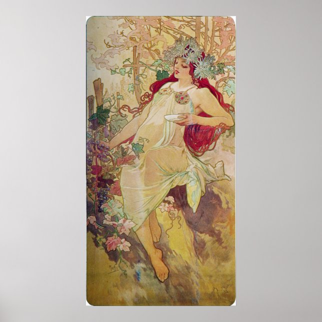 Rödhårig Goddess Poster (Framsidan)