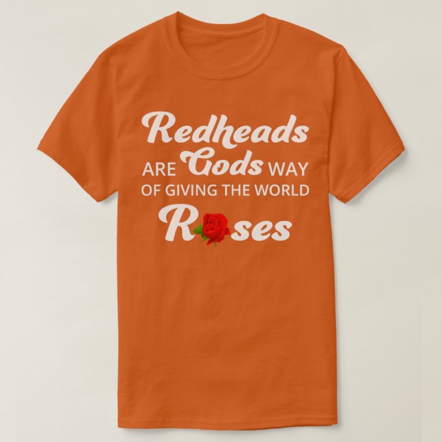 Rödhårig Hair Quote Funny Humor som säger 5 T Shirt (Design framsida)