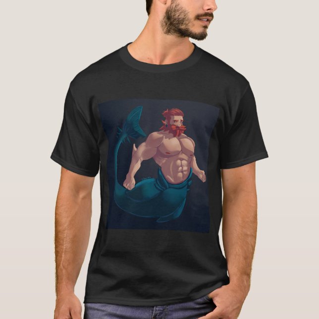 rödhårig havsman t shirt (Framsida)