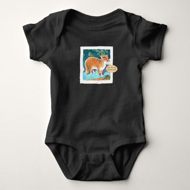 Rödhårig: Ja, min naturliga bokostdräkt Färg Baby T Shirt (Framsida)