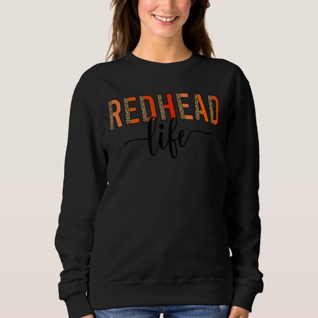 Rödhårig Life Red Hair Ginger Boho Rödhårig T Shirt (Framsida)