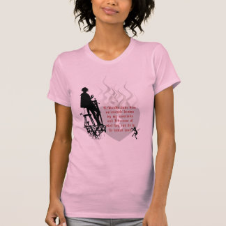RÖDHÅRIG OCH DJÄVULENCITATIONSTECKENT-TRÖJA T-SHIRT