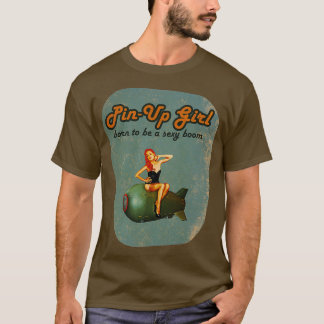 Rödhårig Pin Up 1 T Shirt