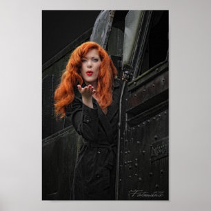 rödhårig poster