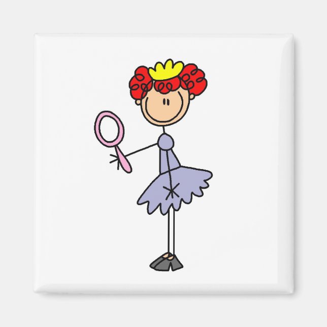 Rödhårig prinsessa magnet (Framsidan)