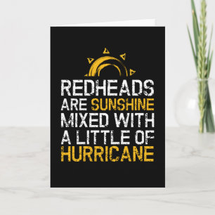 Rödhårig Sunshine Mc1r Red Hair Kort