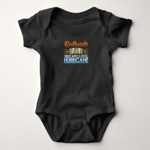 Rödhårig Sunshine-orkanen Cute Red Hair Girls T Shirt