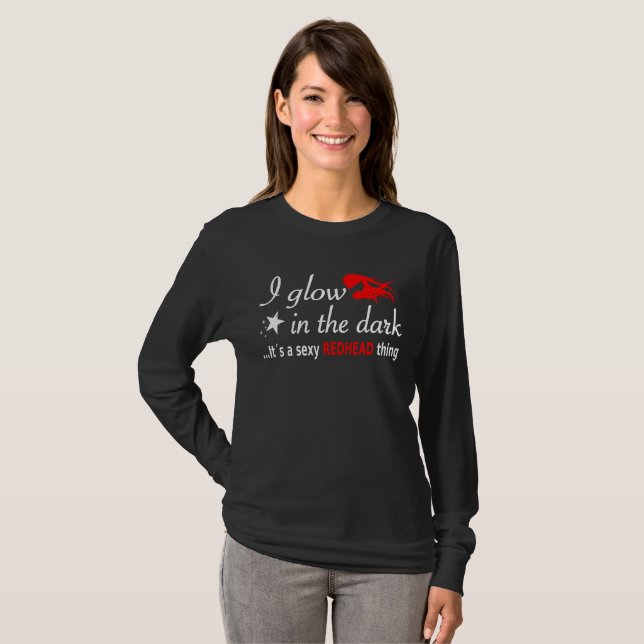 RÖDHÅRIG T-SHIRT (Hel framsida)