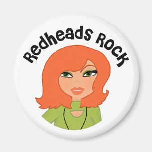 Rödhåriga Rock Magnet