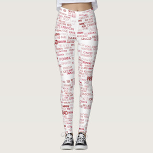 Rödhårigdamasker Leggings