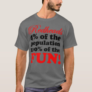 RÖDHÅRIGEN ÄR MER ROLIGT T SHIRT