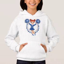 Rödhåriget Blue Cheerlead - Cute Cheer T Shirt