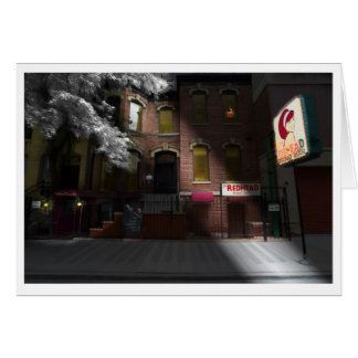 Rödhåriget Piano Pub OBS Kort