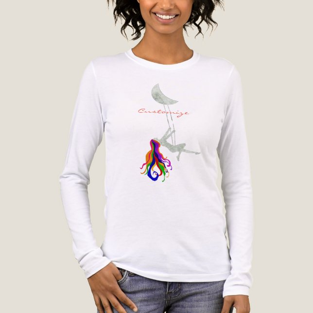 Rödhåriget Thunder_Cove för växling av måne T Shirt (Framsida)