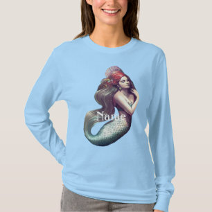 Rödhårigets Sjöjungfru Beauty Thunder_Cove T Shirt