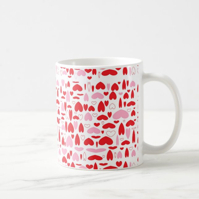 Rödhjärtan och Rosa Kaffemugg (Höger)