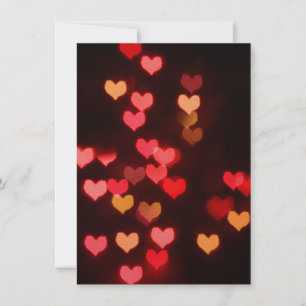 Rödhornsvalentinhjärtan Julkort