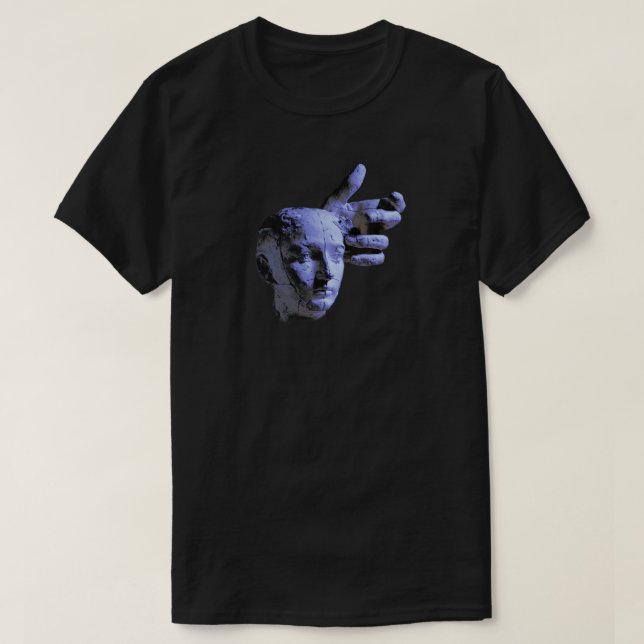 Rodin i blått t shirt (Design framsida)