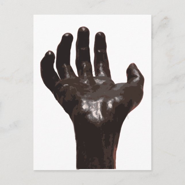 Rodin's Hand Vykort (Framsida)