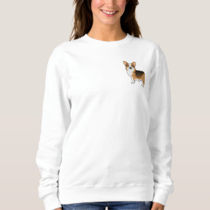 Rödkammad trefärgad Pembroke Welsh Corgi Hund T Shirt