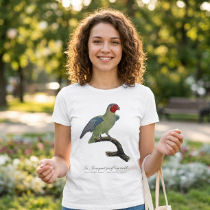 Rödkindad papegoja, Geoffroyus geoffroyi T Shirt