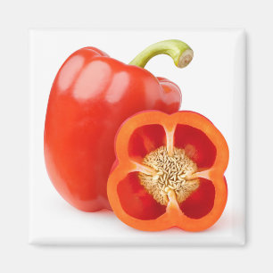Rödklockpeppar Magnet
