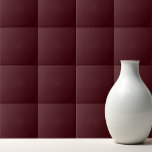 Rödkolvar med fast mörk kakelplatta<br><div class="desc">Rödfärgad marondesign med solid mörk.</div>