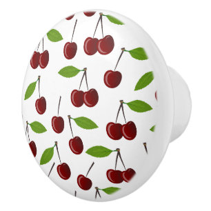 Rödkörsbär, Mönster av körsbär, Löv, frukt Knopp
