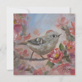 Rödkronad kungssångare inbjudningar